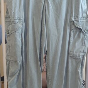 Olive Cargo Pants - Classic Utility Style